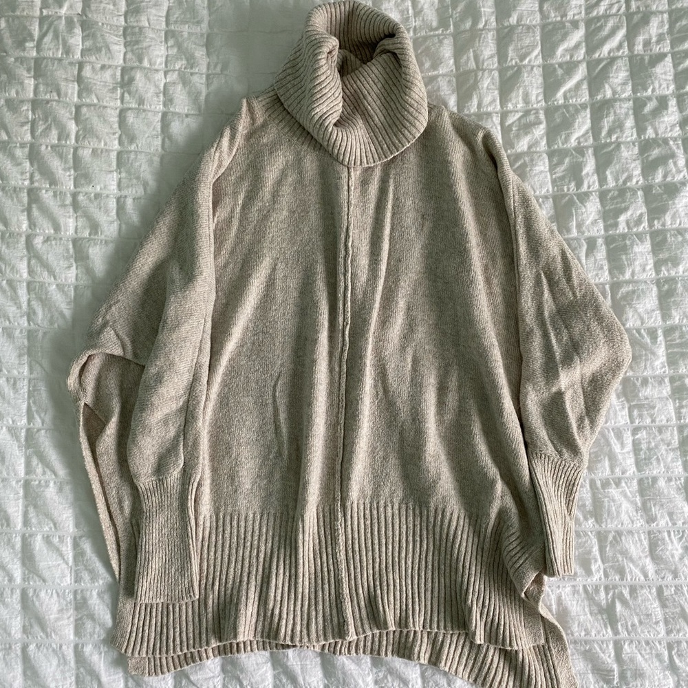 Oversized Turtleneck Sweater